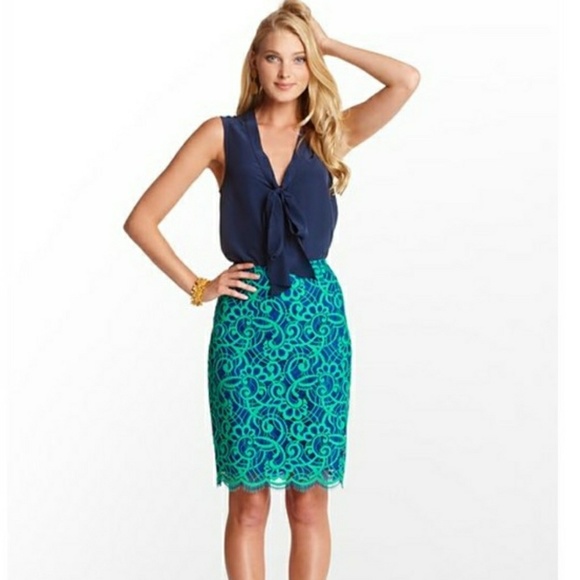 Lilly Pulitzer Dresses & Skirts - Lilly Pulitzer Lace Skirt